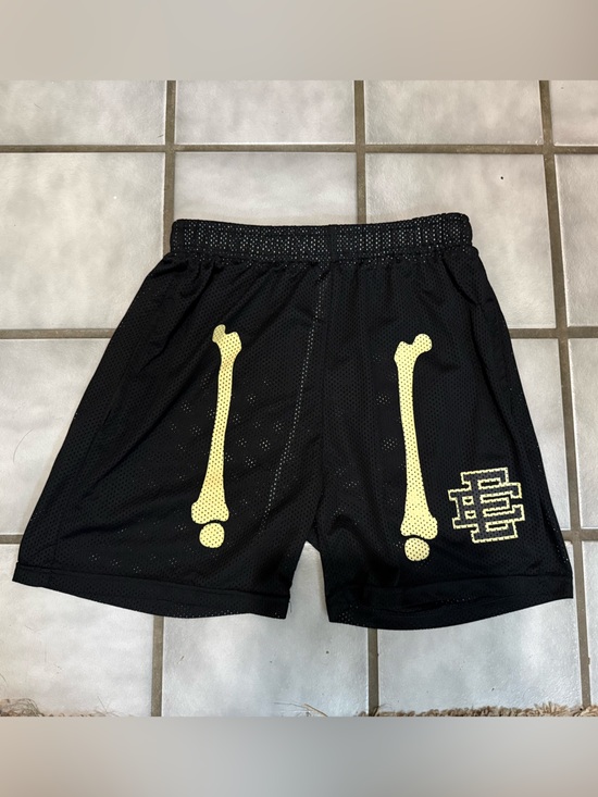 Eric Emanuel Other - Eric Emanuel EE Basic Short 'Black Bones' Mesh Basketball Shorts (M) like new